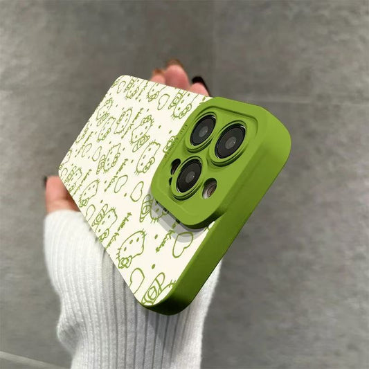 スマホケース  ハローキティと無限大のラブがケースを埋め尽くす、夢心地のデザインです!全13色  耐衝撃・防振性能に優れ、高級感あふれるスマホケースで、iPhone に対応