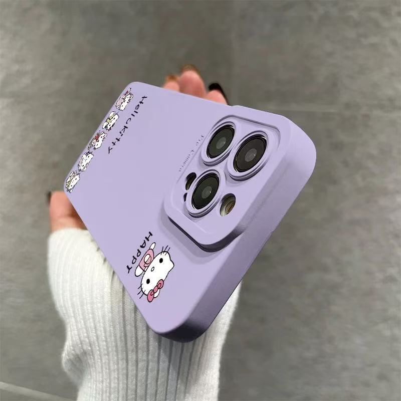 スマホケース  幸運がいつでもそばにいるような、ハローキティのラッキーテーマケースです!全13色  耐衝撃・防振性能に優れ、高級感あふれるスマホケースで、iPhone に対応