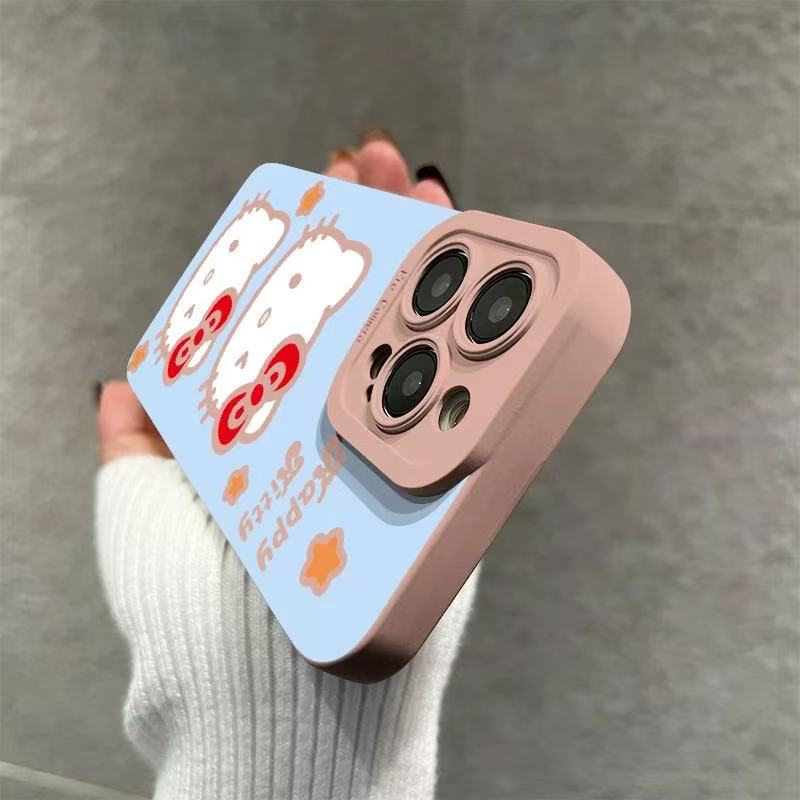 スマホケース ハローキティの圧倒的なかわいさがケースに凝縮!全13色  耐衝撃・防振性能に優れ、高級感あふれるスマホケースで、iPhone に対応