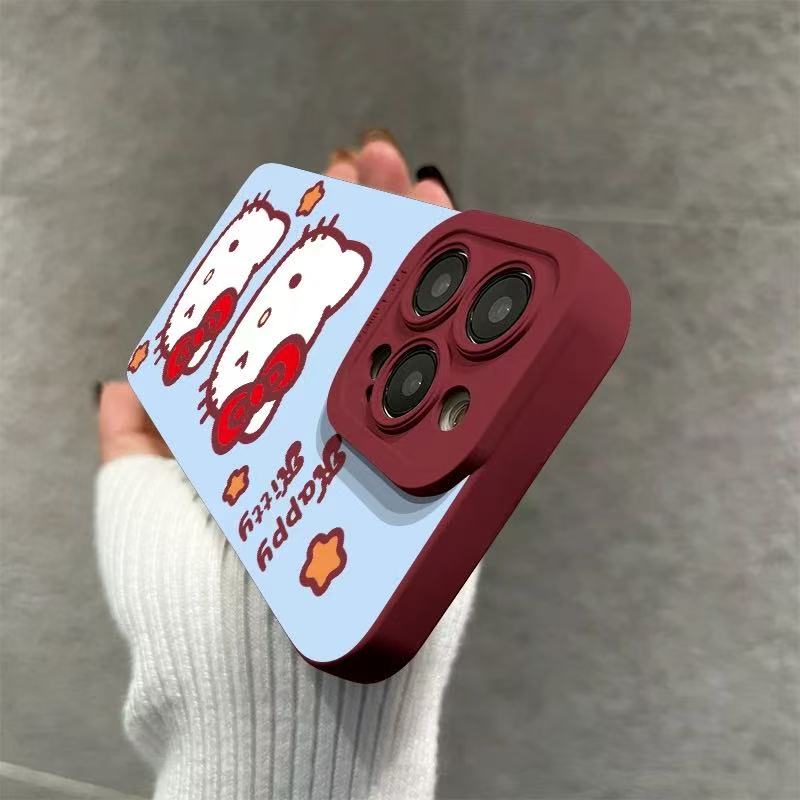 スマホケース ハローキティの圧倒的なかわいさがケースに凝縮!全13色  耐衝撃・防振性能に優れ、高級感あふれるスマホケースで、iPhone に対応