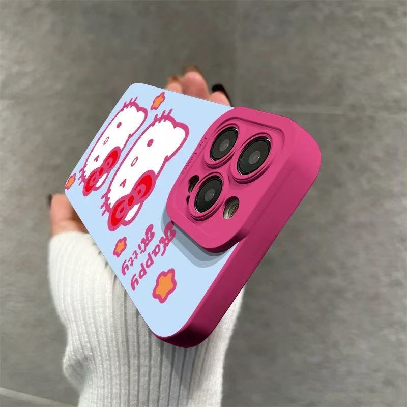 スマホケース ハローキティの圧倒的なかわいさがケースに凝縮!全13色  耐衝撃・防振性能に優れ、高級感あふれるスマホケースで、iPhone に対応