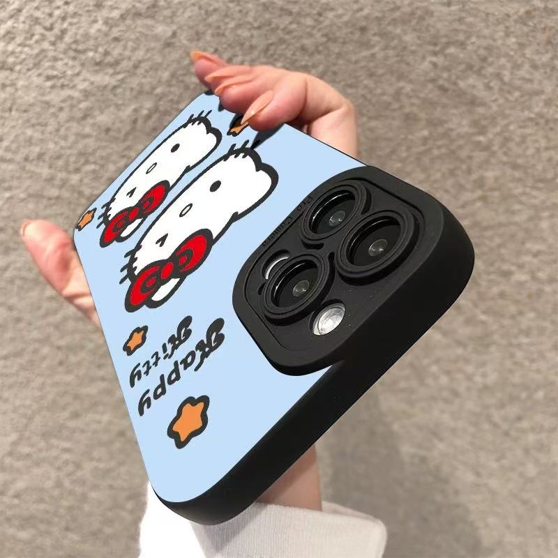 スマホケース ハローキティの圧倒的なかわいさがケースに凝縮!全13色  耐衝撃・防振性能に優れ、高級感あふれるスマホケースで、iPhone に対応