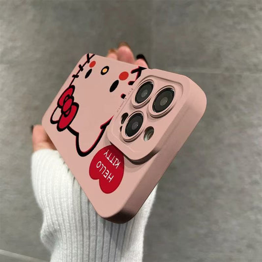 スマホケース  圧倒的なかわいさを放つ「大きな目 × ラブハート」のコラボレーションデザイン!全13色  耐衝撃・防振性能に優れ、高級感あふれるスマホケースで、iPhone に対応