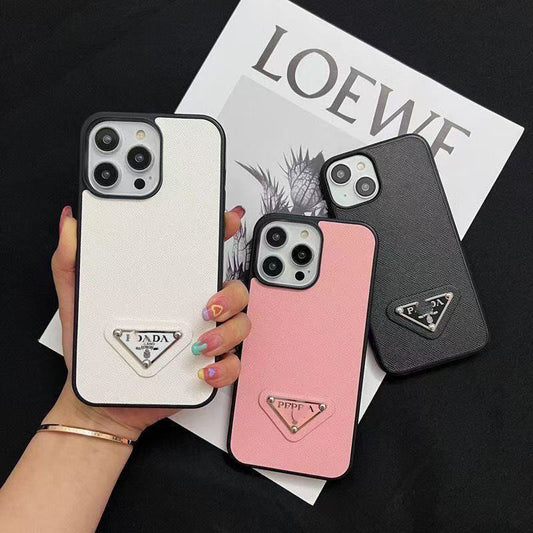 スマホケース リッチモノトーン PRA** 全3色 耐衝撃・防振性能に優れ、高級感あふれるスマホケースで、iPhone12~17 に対応