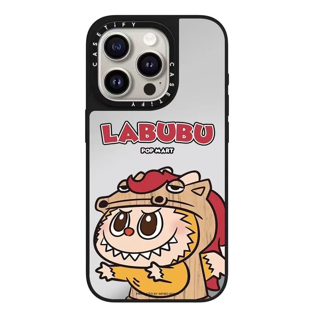 スマホケース labubuテーマ 耐衝撃・防振性能に優れ、高級感あふれるスマホケースで、iPhone に対応