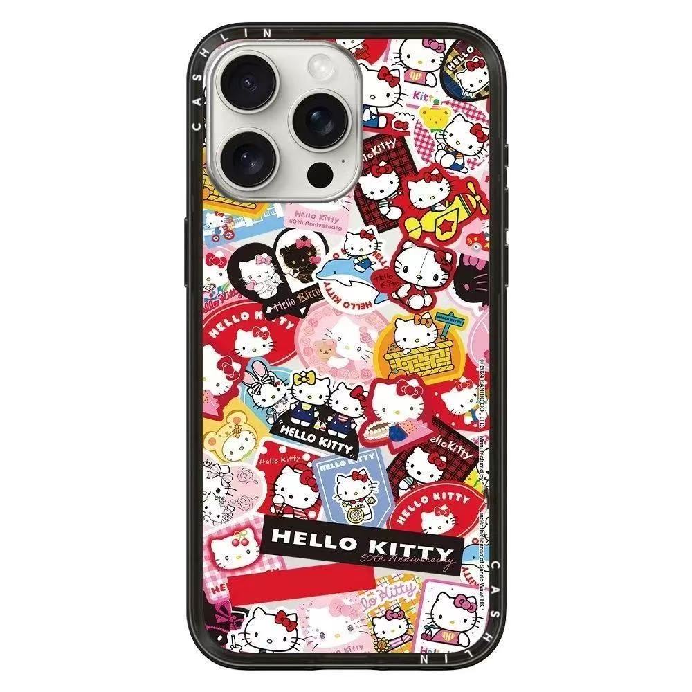 スマホケース マルチなステッカーテーマ 耐衝撃・防振性能に優れ、高級感あふれるスマホケースで、iPhone に対応