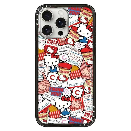 スマホケース  マルチなステッカーテーマ  耐衝撃・防振性能に優れ、高級感あふれるスマホケースで、iPhone に対応