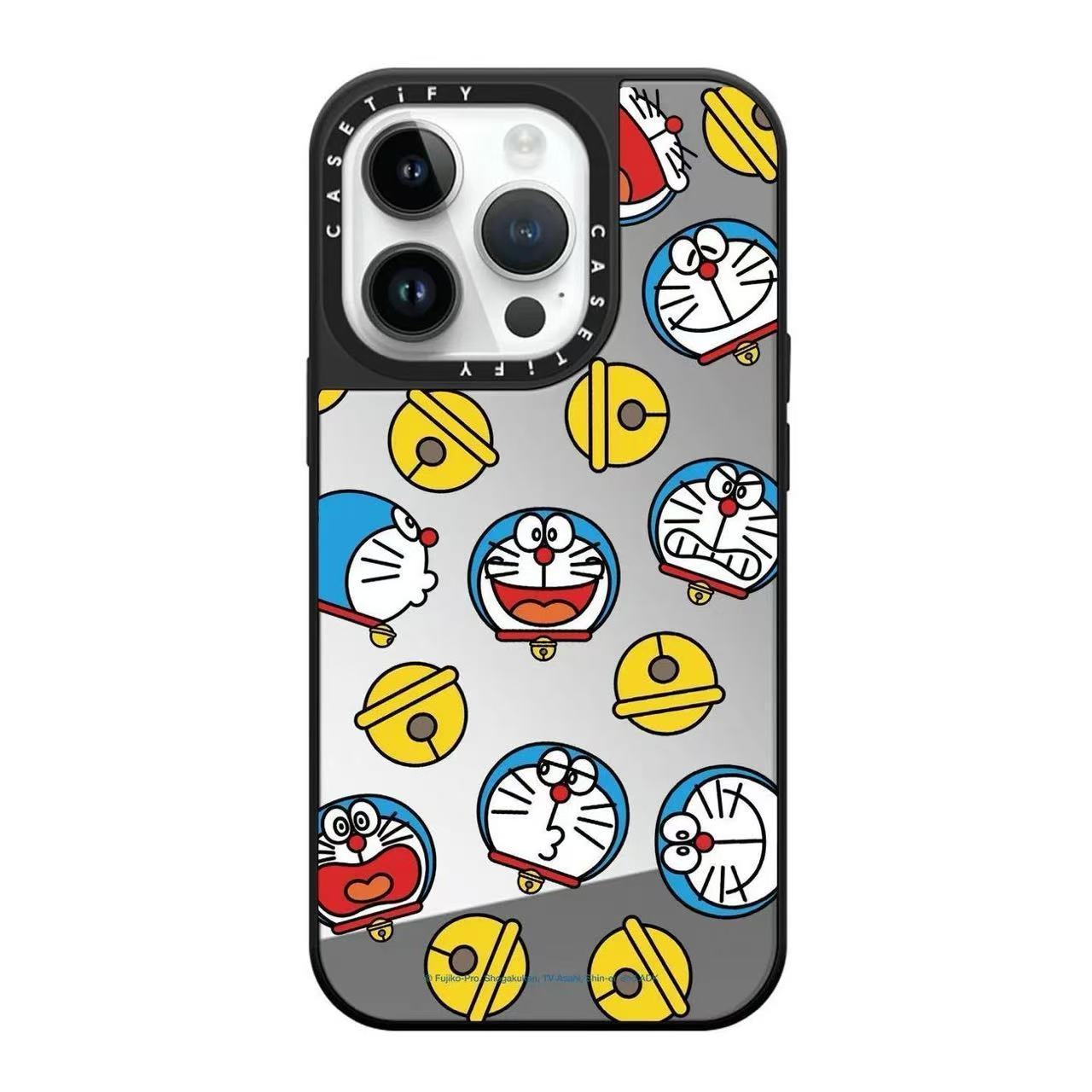 スマホケース ドラえもんの魅力をアート感あふれるテーマ 耐衝撃・防振性能に優れ、高級感あふれるスマホケースで、iPhone に対応