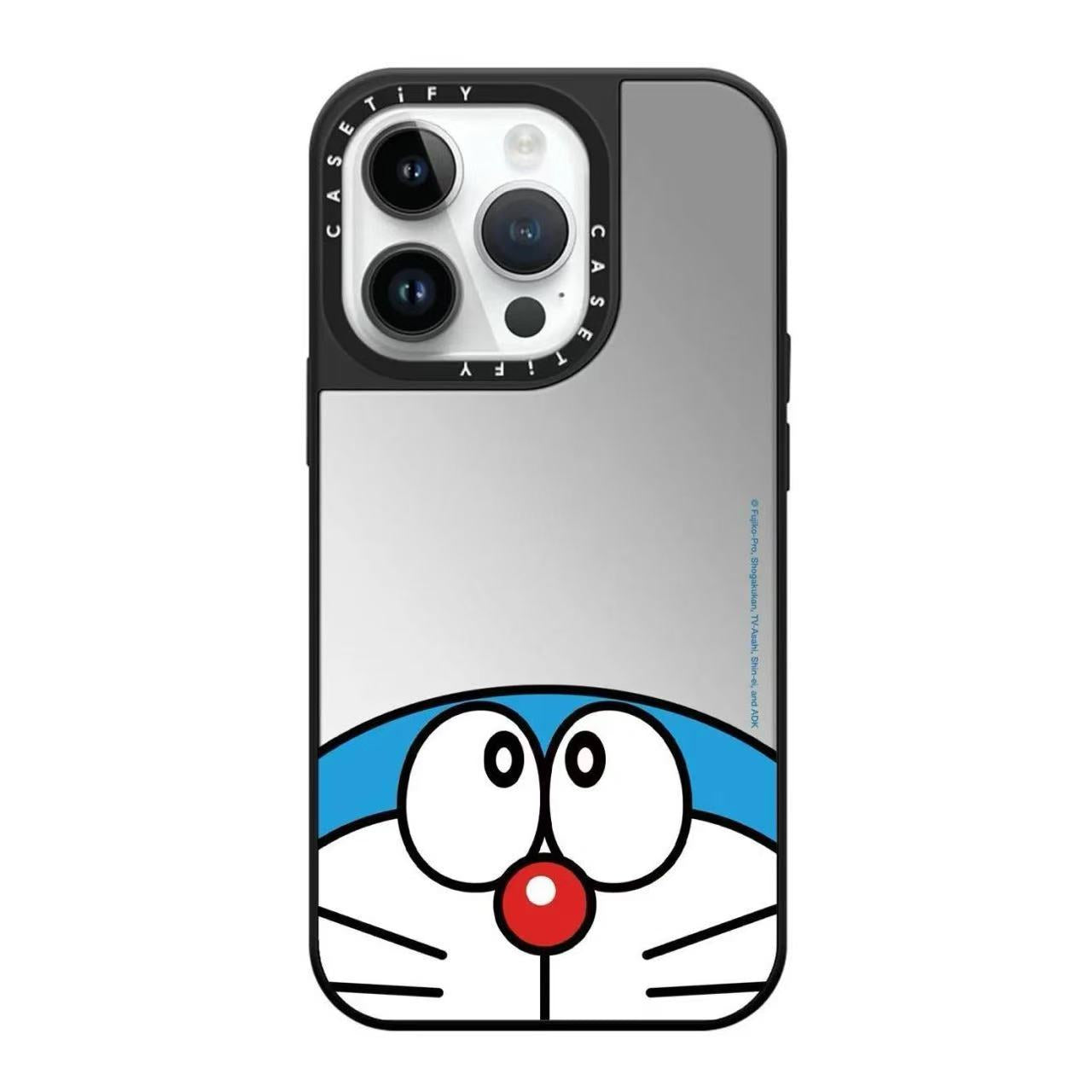 スマホケース ドラえもんの魅力をアート感あふれるテーマ 耐衝撃・防振性能に優れ、高級感あふれるスマホケースで、iPhone に対応