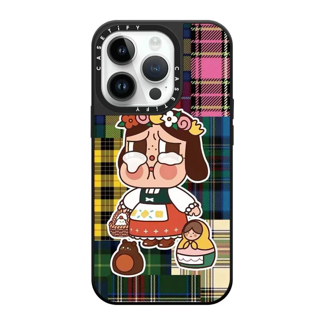 スマホケース ちびまる子ちゃんテーマ 耐衝撃・防振性能に優れ、高級感あふれるスマホケースで、iPhone に対応