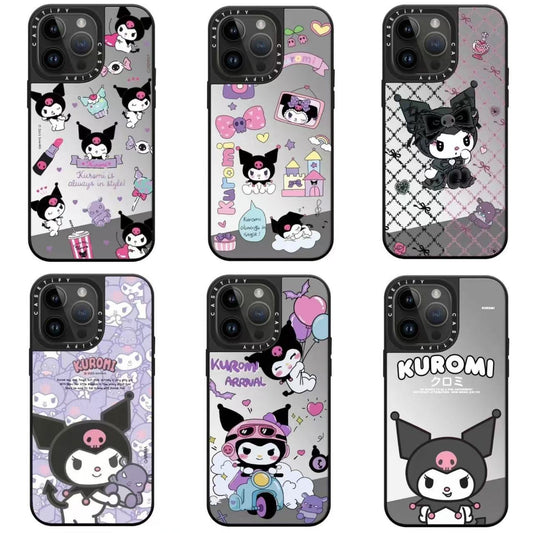 スマホケース  クロミの世界テーマ  耐衝撃・防振性能に優れ、高級感あふれるスマホケースで、iPhone に対応