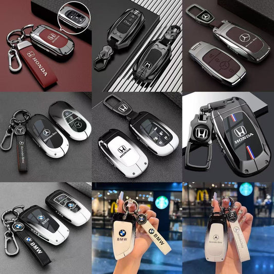 カスタマイズ可能な車鍵カバーをご用意しております。どの車種にも対応いたしますので、お客様サービス担当までご相談ください。