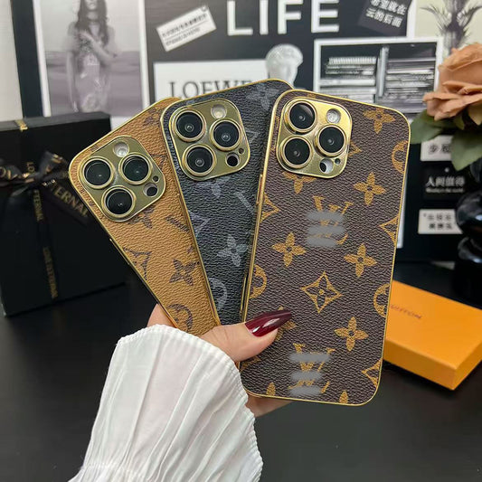 スマホケース  高級感  ダブルV  耐衝撃・防振性能に優れ、高級感あふれるスマホケースで、iPhone12~17 に対応