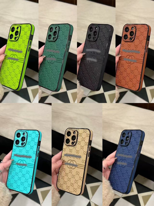 スマホケース ダブルG   耐衝撃・防振性能に優れ、高級感あふれるスマホケースで、iPhone に対応