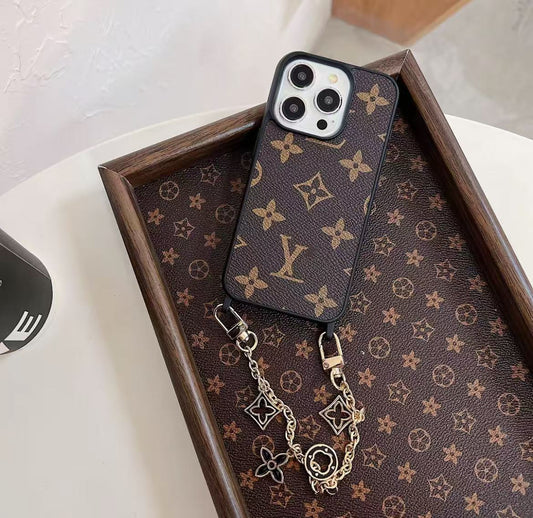 スマホケース ダブルV  耐衝撃・防振性能に優れ、高級感あふれるスマホケースで、iPhone に対応