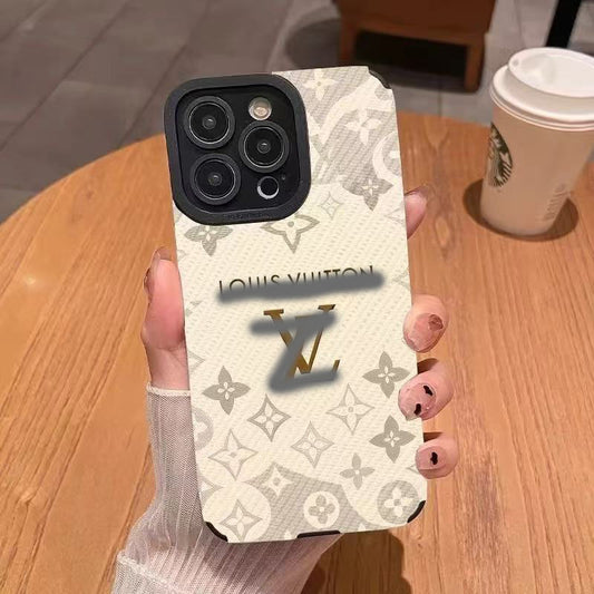 スマホケース ダブルV  耐衝撃・防振性能に優れ、高級感あふれるスマホケースで、iPhone に対応