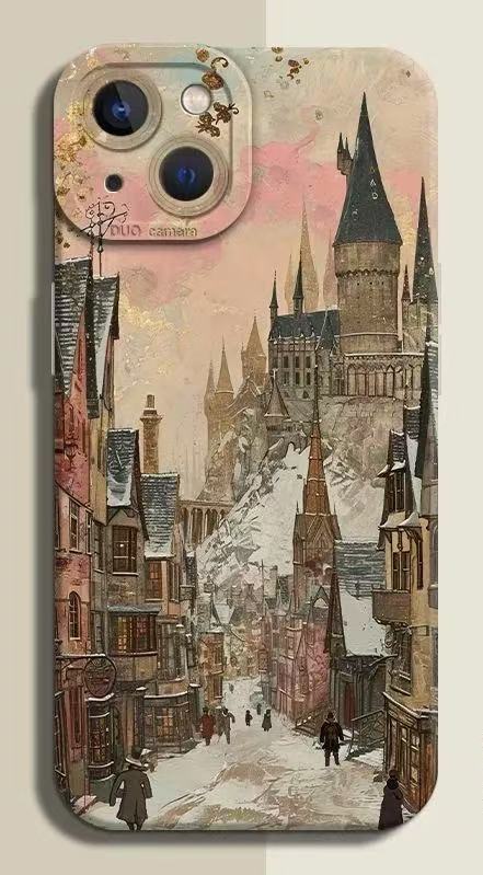 スマホケース ハリー・ポッターテーマのスマホケース!  耐衝撃・防振性能に優れ、高級感あふれるスマホケースで、iPhone に対応