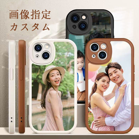 スマホケース カスタムシリーズ  耐衝撃・防振性能に優れ、高級感あふれるスマホケースで、iPhone に対応