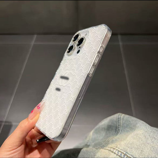 スマホケース  高級感  ダブルG  耐衝撃・防振性能に優れ、高級感あふれるスマホケースで、iPhone12~16 に対応