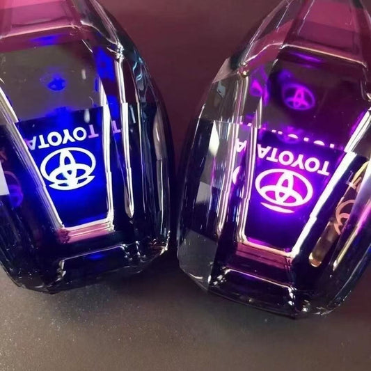 カー用品 車アクセサリー クリスタル発光ギアノブ、カスタマイズ可能