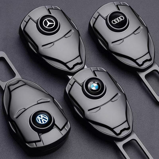 カー用品  車アクセサリー  アイアンマンテーマ  亜鉛鉛合金 シートベルト延長器、警告音を消去可能