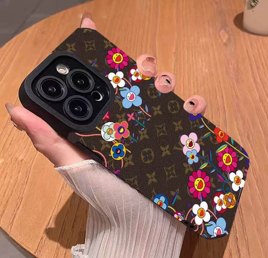 スマホケース  高級感 グラフィティ  ダブルV  耐衝撃・防振性能に優れ、高級感あふれるスマホケースで、iPhone11~16 に対応