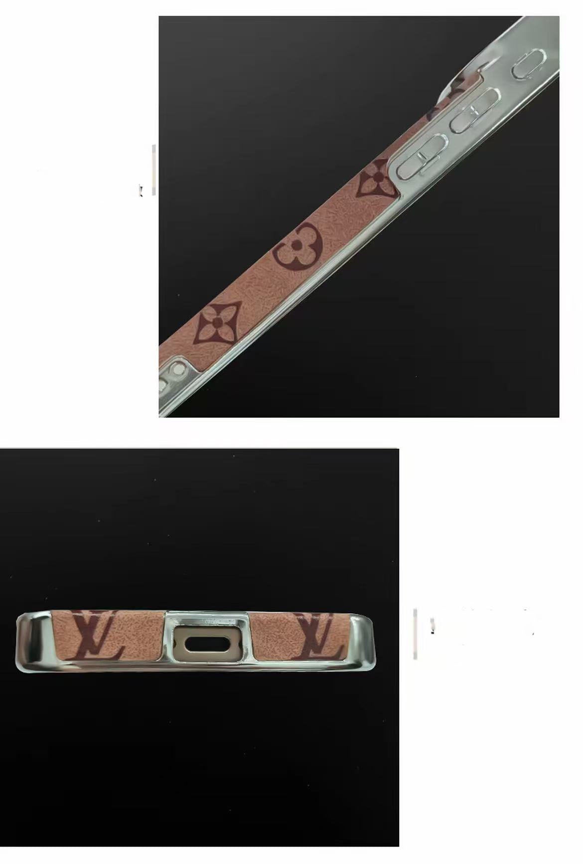 スマホケース 高級感ブレスレットを付き ダブルV 耐衝撃・防振性能に優れ、高級感あふれるスマホケースで、iPhone11~17 に対応