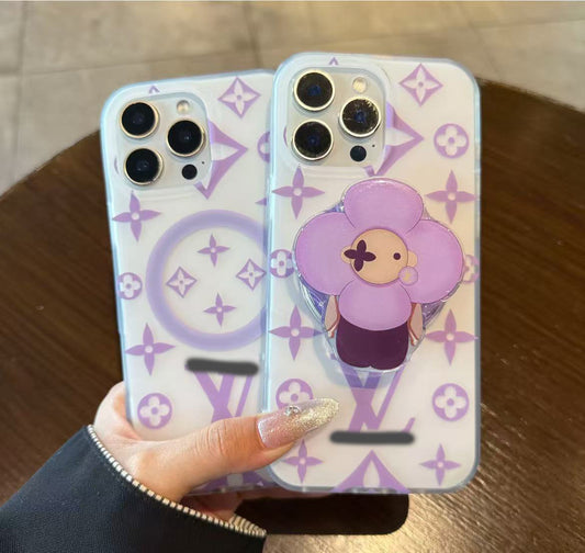 スマホケース  高級感マグネット式  ダブルV     耐衝撃・防振性能に優れ、高級感あふれるスマホケースで、iPhone13~17 に対応