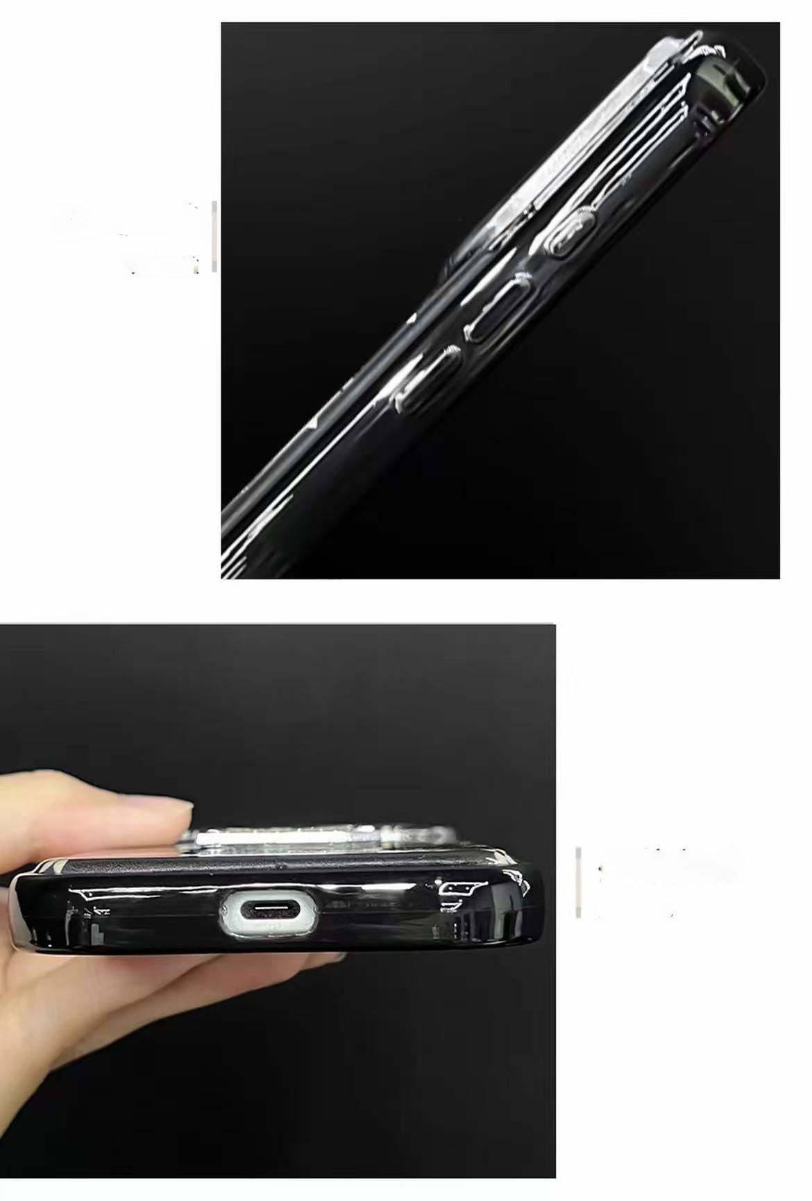 スマホケース 高級感大きな窓付き ダブルV ブレスレットを付き 耐衝撃・防振性能に優れ、高級感あふれるスマホケースで、iPhone11~17 に対応