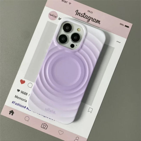 スマホケース  グラデーションリキッドマグネットスマホケース   耐衝撃・防振性能に優れ、高級感あふれるスマホケースで、iPhone 11~16 に対応