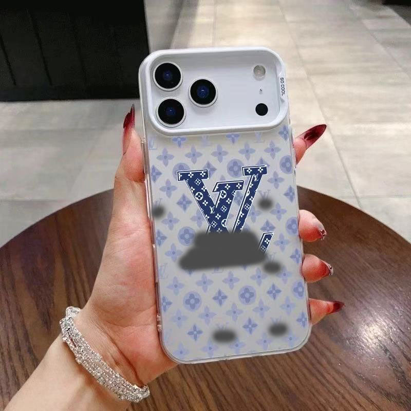 スマホケース  高級感ドーパミンスマホケース   ダブルV    耐衝撃・防振性能に優れ、高級感あふれるスマホケースで、iPhone12~17 に対応