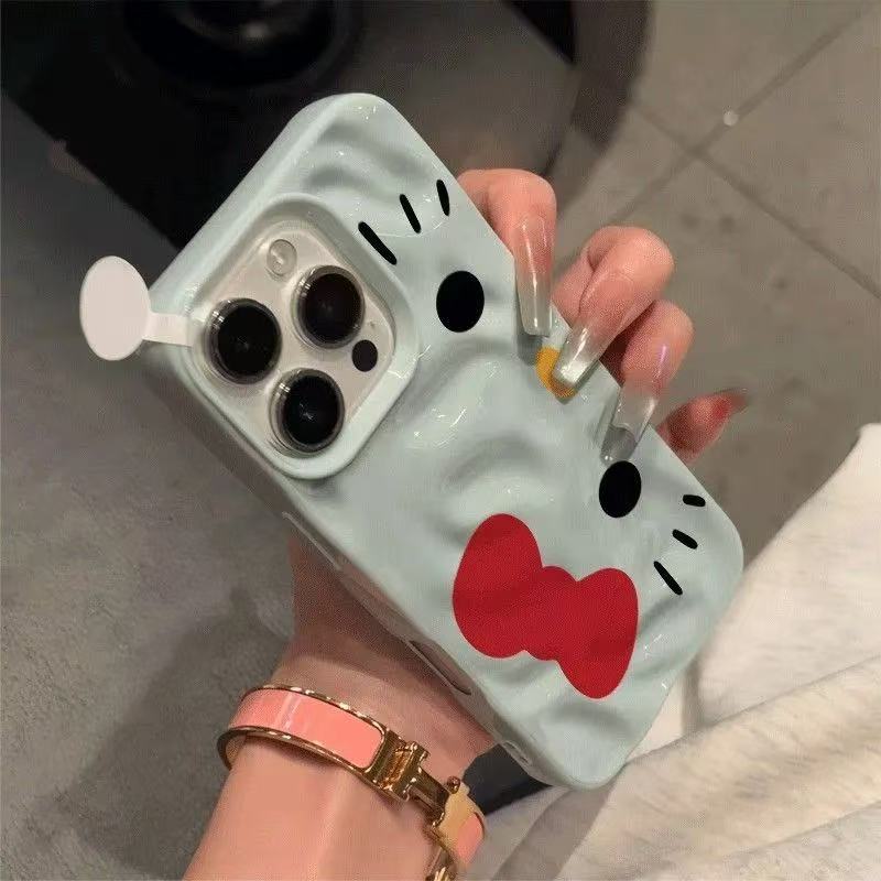 スマホケース  インスタグラム風の可愛い猫キャラクタースマホケース 耐衝撃・防振性能に優れ、高級感あふれるスマホケースで、iPhone に対応