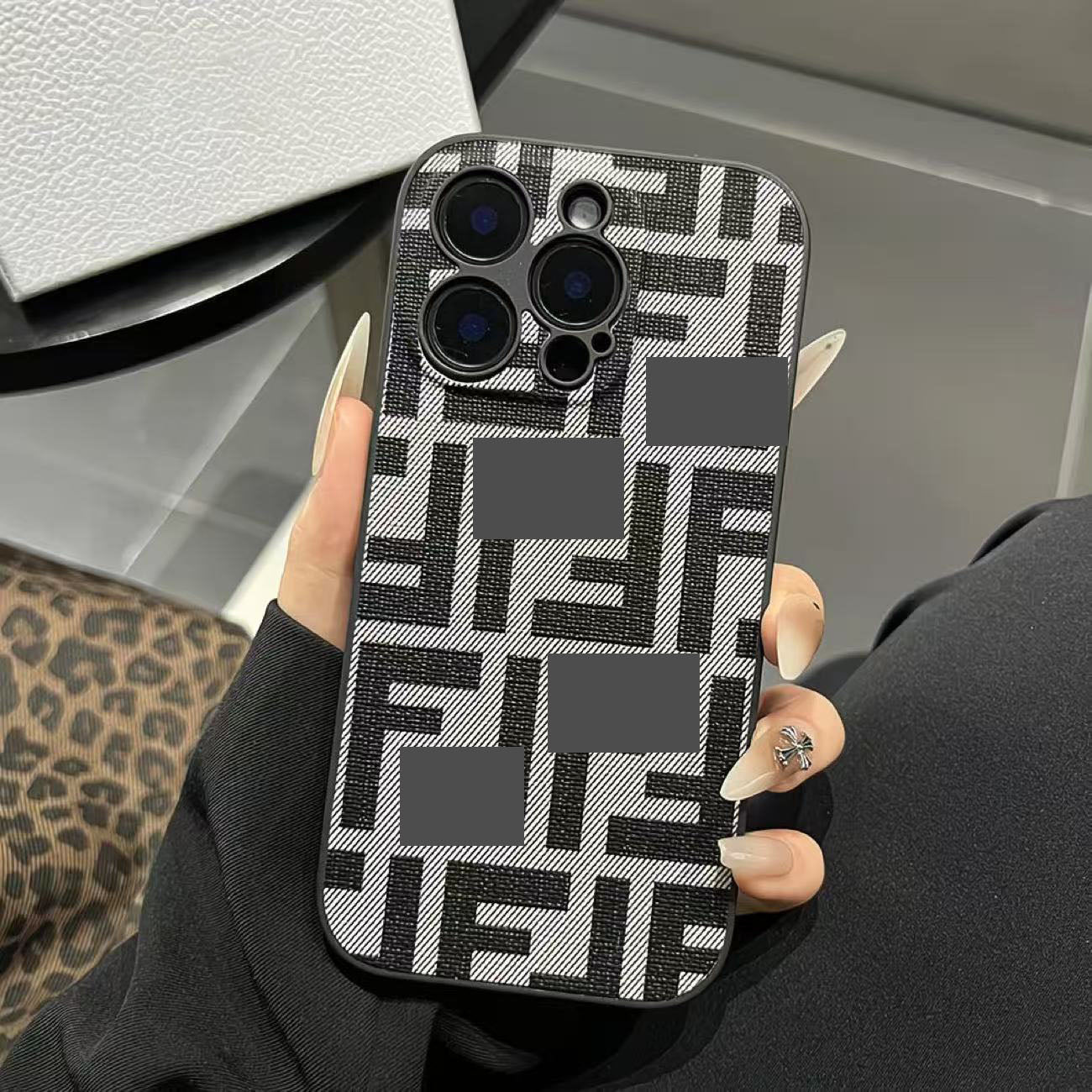 スマホケース 高級感スマホケース ダブルFEN** 耐衝撃・防振性能に優れ、高級感あふれるスマホケースで、iPhone12~17 に対応