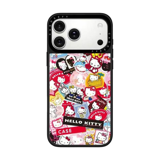 スマホケース ケースTIFY キティちゃん 50 周年記念モデルのスマホケース 耐衝撃・防振性能に優れ、高級感あふれるスマホケースで、iPhone12~17 に対応