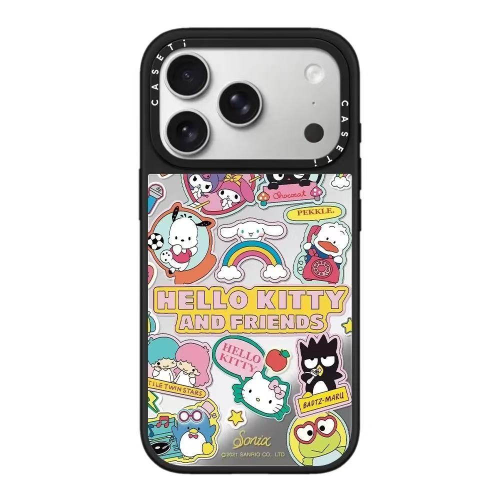 スマホケース ケースTIFY 三丽鸥人気キャラクターが一堂に会する合集スマホケース 耐衝撃・防振性能に優れ、高級感あふれるスマホケースで、iPhone12~17 に対応