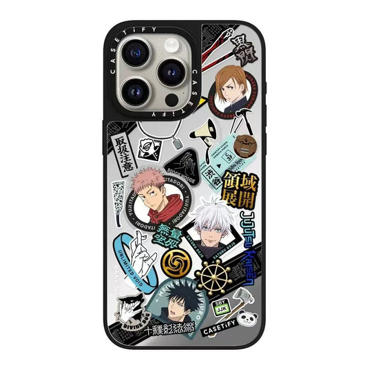 スマホケース ケースTIFY 『呪術廻戦』の熱い世界を再現した、ファン必携のスマホケース 耐衝撃・防振性能に優れ、高級感あふれるスマホケースで、iPhone12~17 に対応
