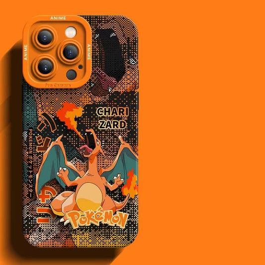 スマホケース デジタル風デザインが特徴的な、ポケモンシリコンスマホケース 耐衝撃・防振性能に優れ、高級感あふれるスマホケースで、iPhone12~17 に対応