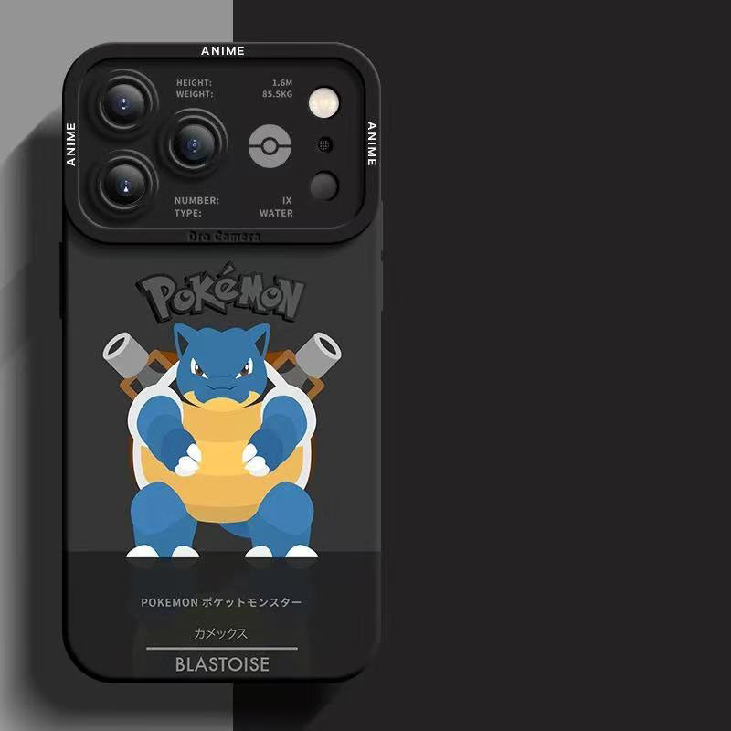 スマホケース ポケモンの魅力的な瞳を特写した、シリコンスマホケース 耐衝撃・防振性能に優れ、高級感あふれるスマホケースで、iPhone12~17 に対応