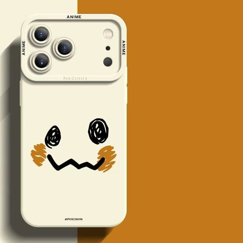 スマホケース ポケモンの超大きな愛らしい瞳が特徴の、シリコンスマホケース 耐衝撃・防振性能に優れ、高級感あふれるスマホケースで、iPhone12~17 に対応