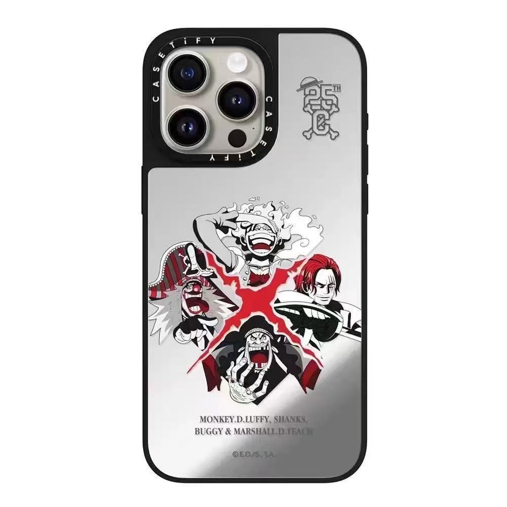 スマホケース ケースTIFY ONE PIECE 25 周年記念スマホケース 耐衝撃・防振性能に優れ、高級感あふれるスマホケースで、iPhone12~16 に対応