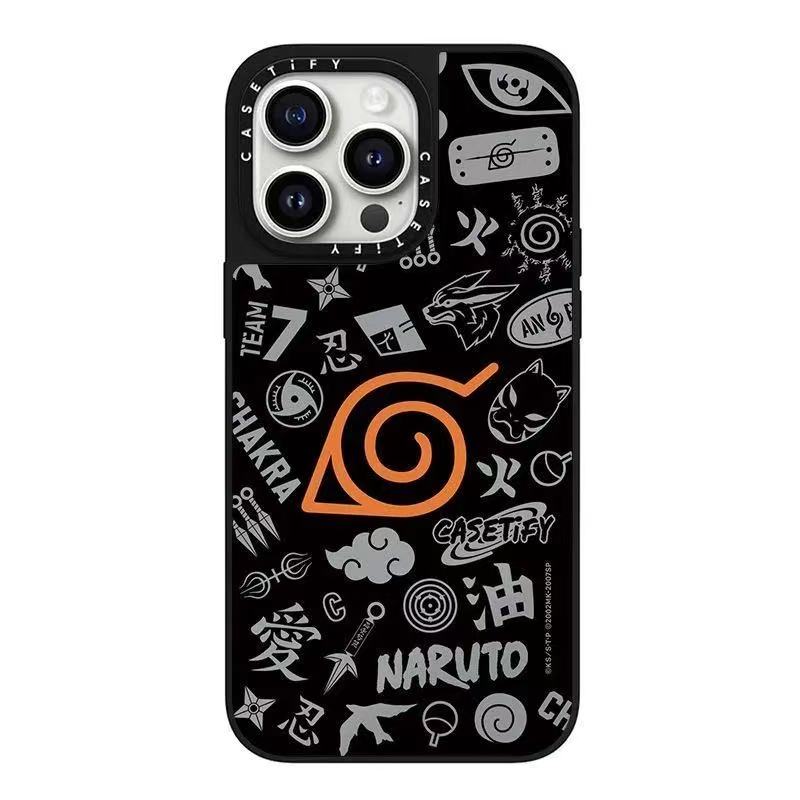 スマホケース ケースTIFY NARUTO - ナルト - 柄スマホケース 耐衝撃・防振性能に優れ、高級感あふれるスマホケースで、iPhone12~16 に対応