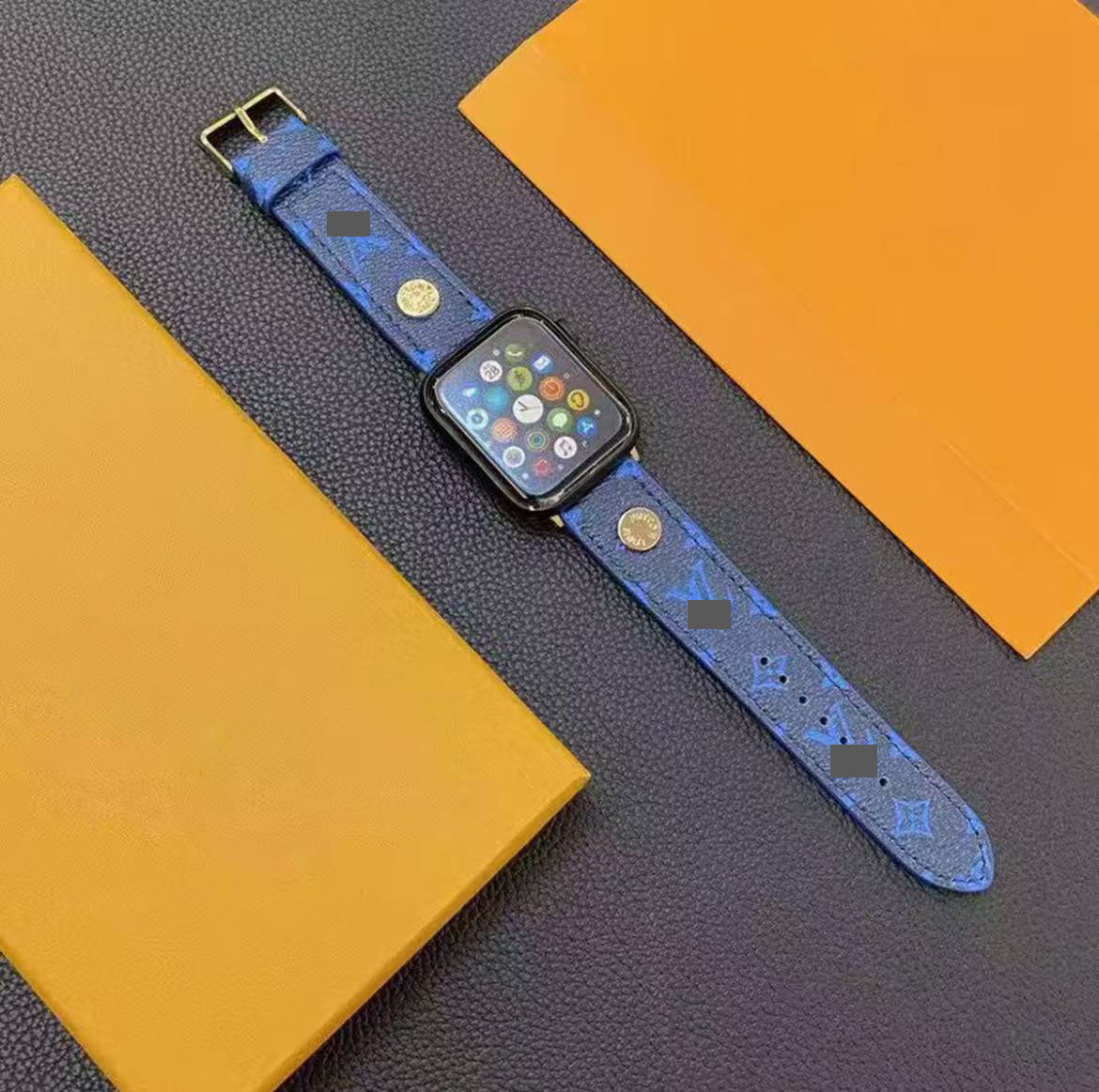 アップルウォッチストラップ Apple Watch ダブルV バンドリベット付き レザー リザード柄 iWatch ストラップ 38mm~49mm 対応