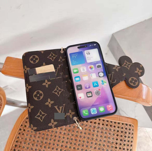 #415 スマホケース 手帳型スマホケース 耐衝撃・防振性能に優れ、iPhoneに対応