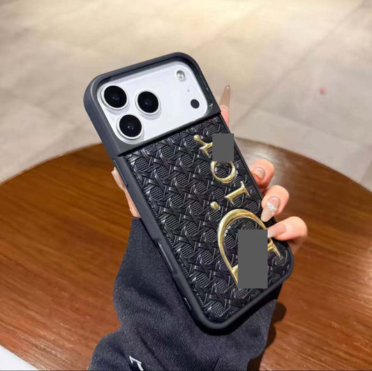 #34 スマホケース 編み目柄スマホケース 耐衝撃・防振性能に優れ、iPhone13-17 に対応