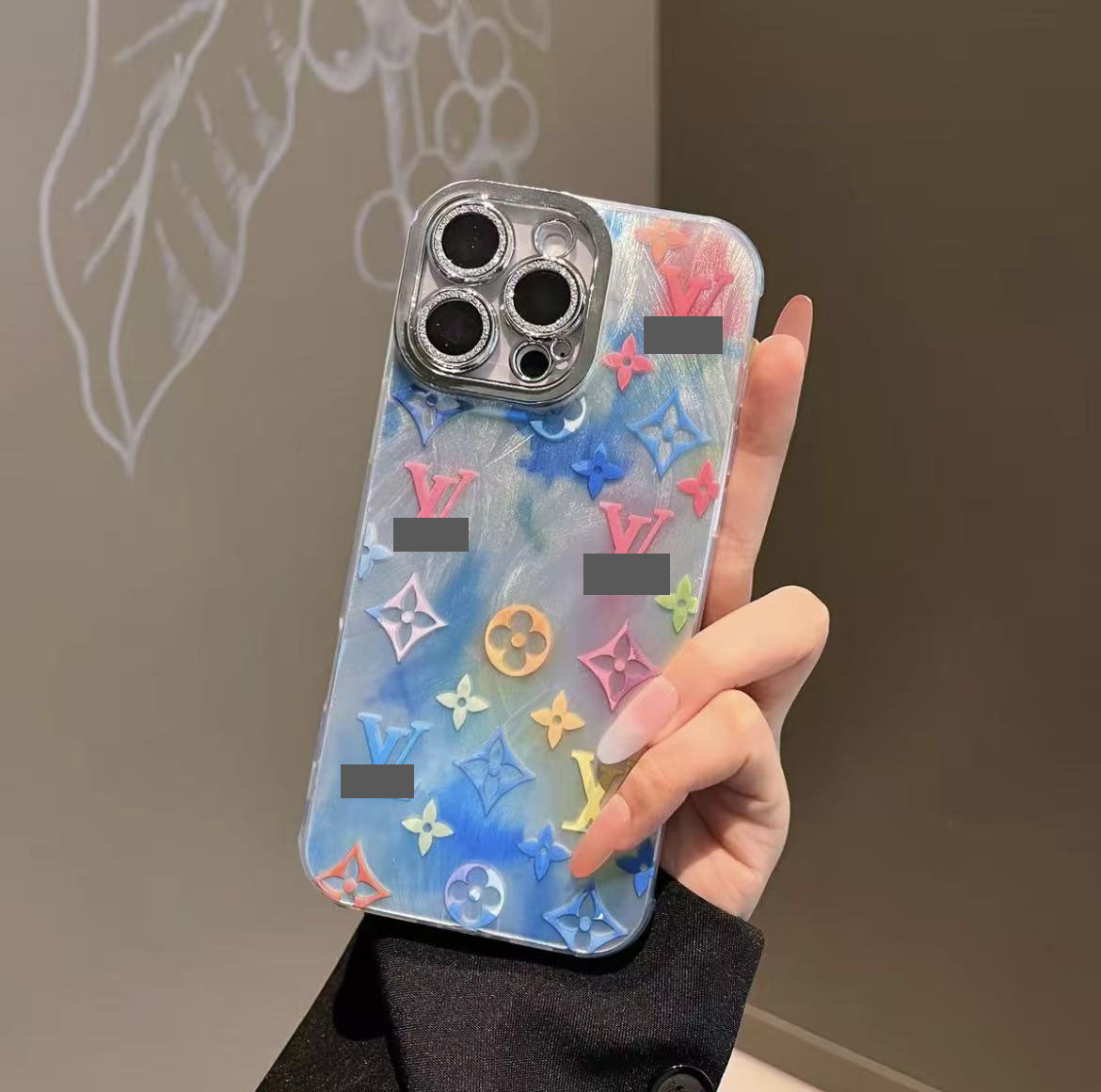 #61 スマホケース プリント柄スマホケース 耐衝撃・防振性能に優れ、iPhone12-17 に対応