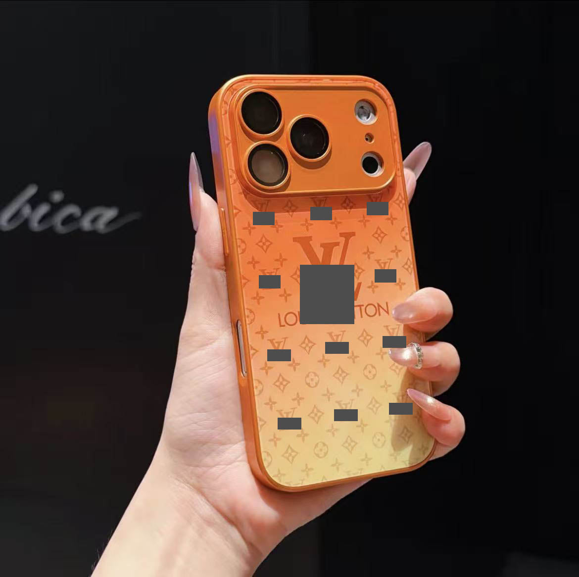 #59 スマホケース グラデーション 耐衝撃・防振性能に優れ iPhone14-17 に対応
