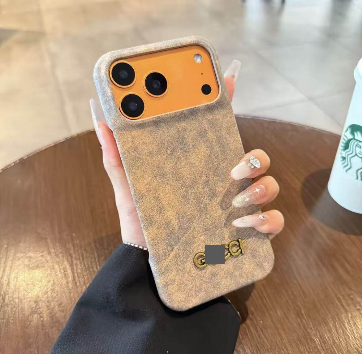 #102 スマホケース 絡み染め 耐衝撃・防振性能に優れ、高級感あふれるスマホケースで、iphone13-17 に対応