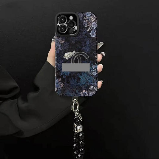 #D19 スマホケース ハンドストラップ付きスマホケース 耐衝撃・防振性能に優れ、iPhone に対応
