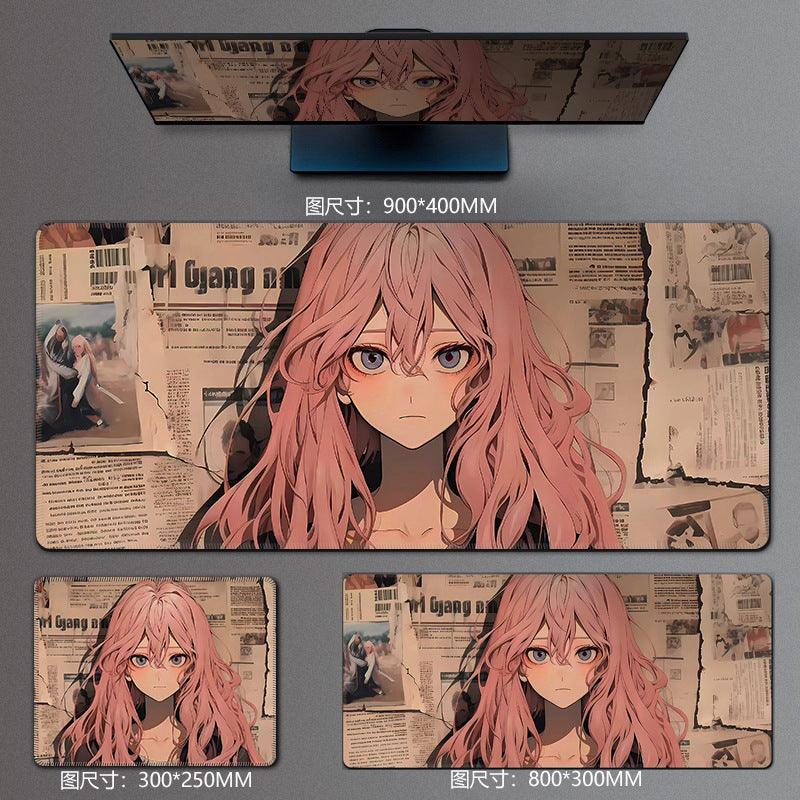 ゲーム、アニメ、エスポーツ シリーズマウスパッド 32種類 厚みがあって縫い目がついたマウスパッド - BicMart