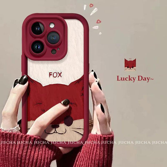 油彩画風のジュディとニック  高級感あふれる  スマホケース  iPhone に対応